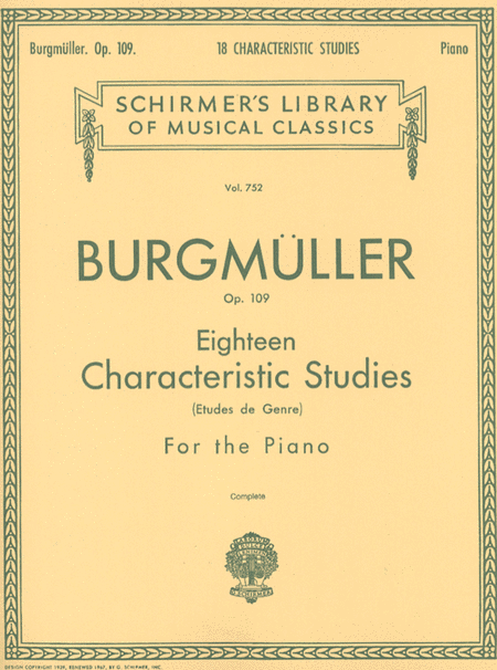 Burgmuller op 109 pdf free